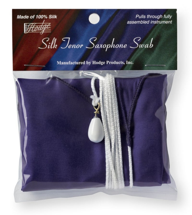 Hodge Silk Tenor Saxophone Swab, Purple - Image 2